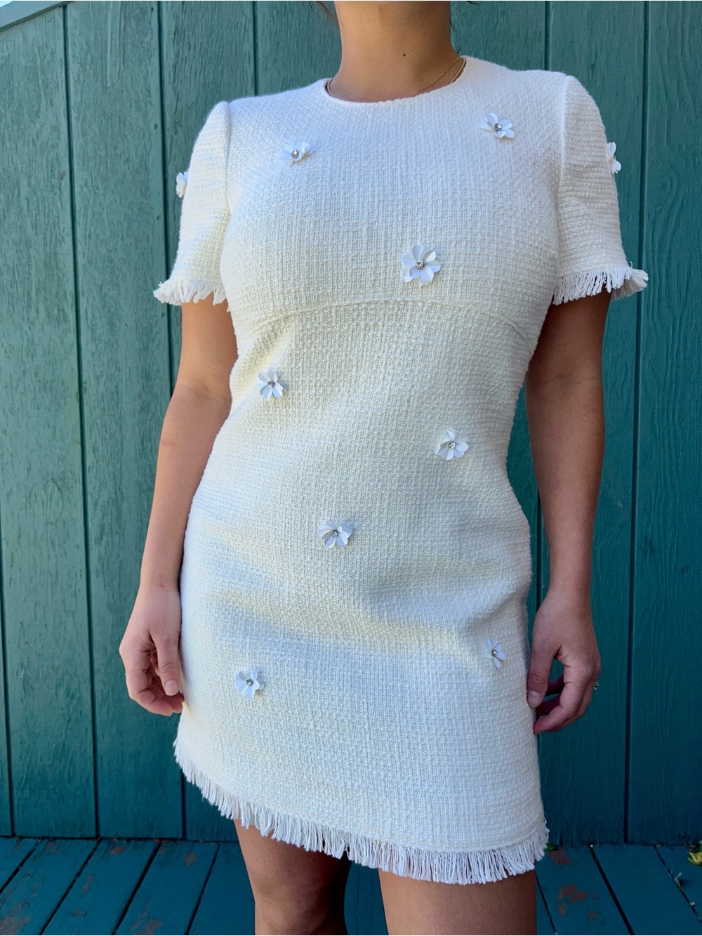 Cinq à Sept Crunchy Flower Henri Dress